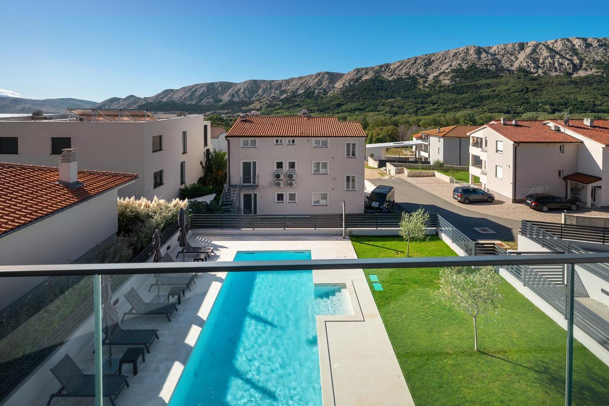 Poolside Apartments Anabella Baska  Exterior photo